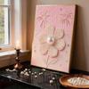Pearl Flowers and Fireworks DIY Diamond Art Kits 15.7x19.6inch Gem Art Diamond Painting Kits Without Frame for Adults Gift Idea Home Wall Decor