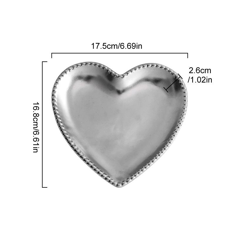 1PC Necklace Decorative Plate Shop Dressing Table Creative Earring Hanging Board Home Supplies Ceramic Tray Jewelry Stand