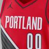 Jordan Basketball Jerseys Men's Red Moderate Straight Fit CV9492-657