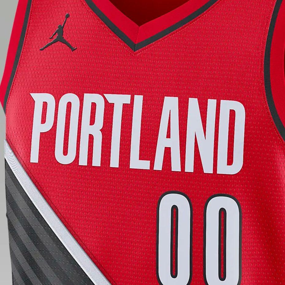 Jordan Basketball Jerseys Men's Red Moderate Straight Fit CV9492-657