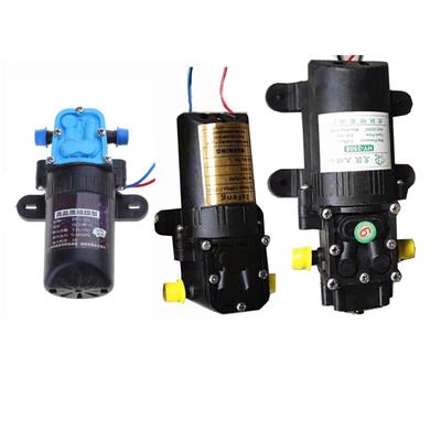 12V für DC Wasserpumpe Selbstansaugende Sprühpumpe mit Druckschalter 3,5 L/Min Einstellbar für Wohnmobil Marine Bo