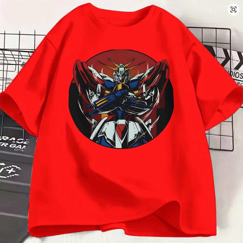 Gundam T Shirts Unisexs 100 Cotton Funny TShirts Crew Neck Tee Shirt Short Sleeve Clothing New Arrival