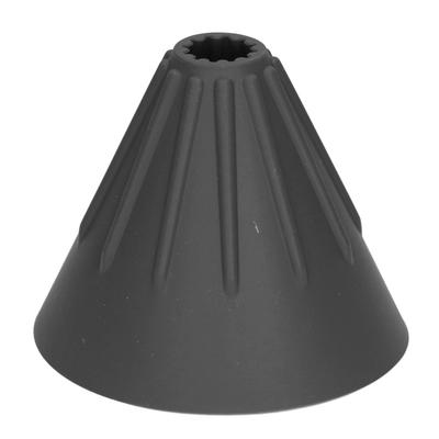 Dripper da Caffè in Silicone Portatile Riutilizzabile Pieghevole Filtro da Caffè per Viaggio Campeggio Ufficio CasaNero