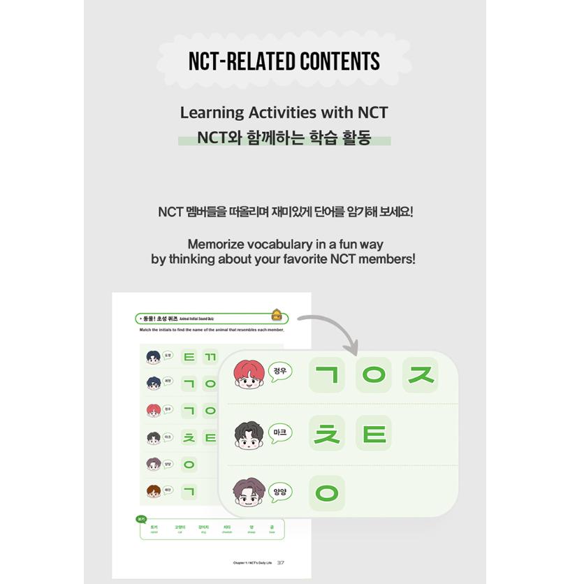 NCT 127 NCT's Korean Vocabulary Note