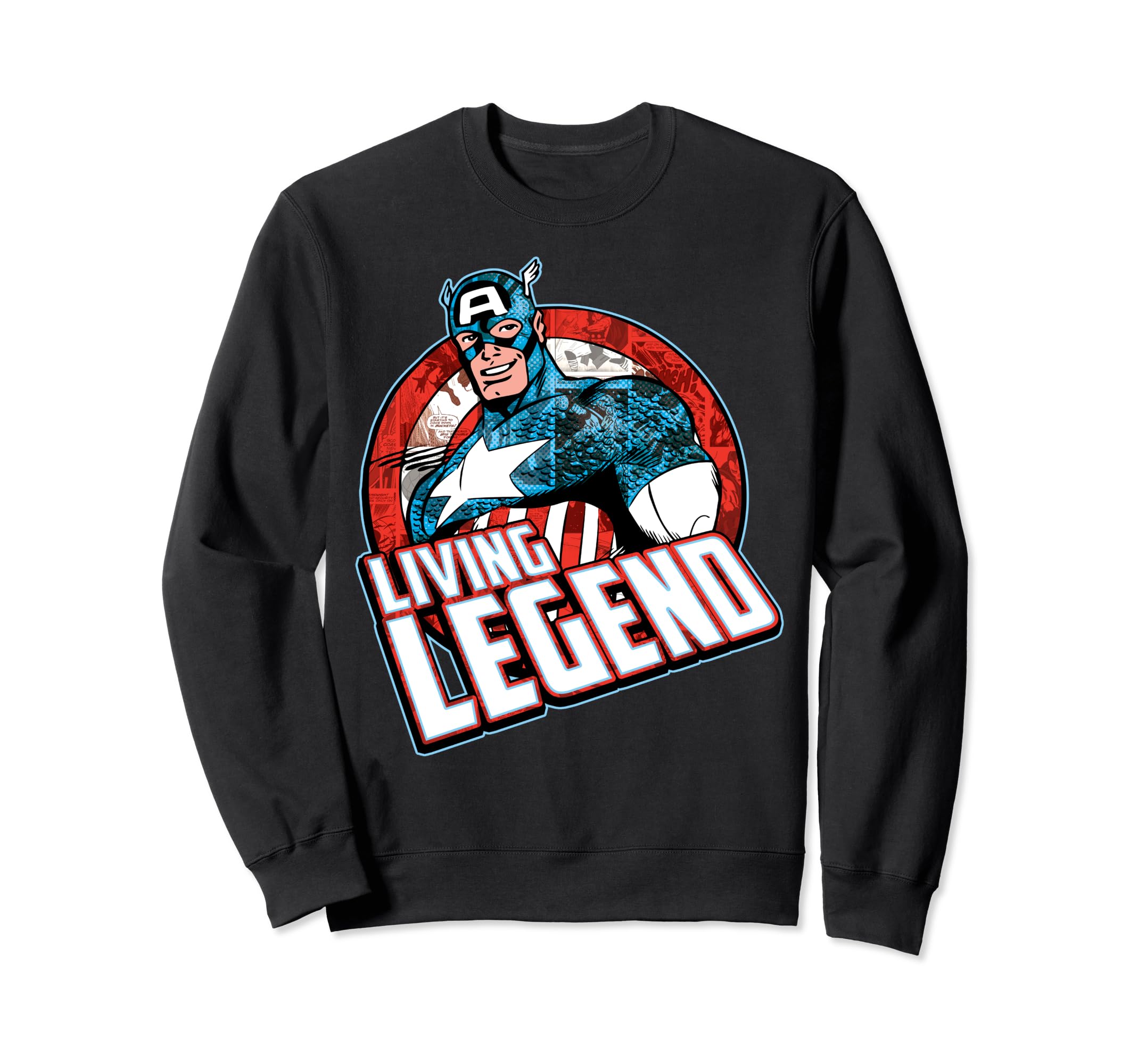 

Marvel Avengers Captain America Living Legend Portrait Sweatshirt