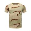 Camouflage 3D T-shirt for Men's Outdoor Fashion Casual Round Neck Short Sleeved Summer Street Outdoor Sports T-shirt