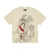 Mens Oversized Cotton Long Sleeve Tee With Skull Graphic Print Streetwear Rock Band Style Loose Fit Teens Adults