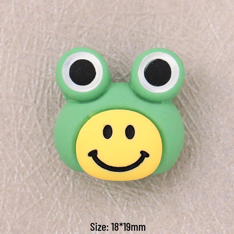 Cartoon Animal Resin DIY Ornament Accessories: Hair Clip, Water Cup, Phone Case, Car Decoration Sticker