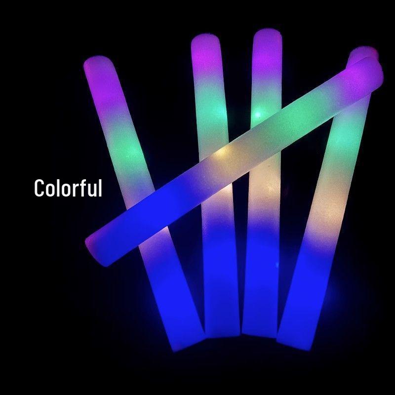 Seven-Color LED Foam Glow Stick for Concerts and Festivals