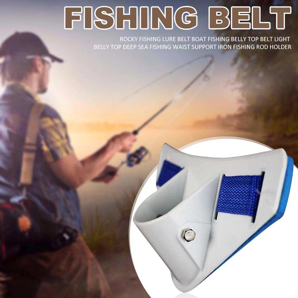 Fishing Belly Top Gimble Belt Fishing Deep Seawater Waist Belt Belly Top Rod Holder Strap Fishing Tackle Tools