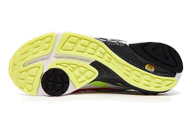 Nike Air Ghost Racer Weiß Atomrot Neongelb AT5410-100