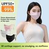 Cycling Ice Silk Face Mask Anti-UV Sun Protection Summer Unisex Adjustable Breathable Bandana Hunting Running Sport Mask Scarf
