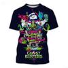 Cartoon Anime 3D Print T-shirt Personality Hip Hop Men Women Casual Round Neck Fun Comfortable Casual Short Sleeve T-shirt