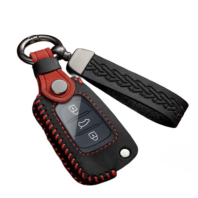 New Fashion Auto Folding Key Fob Cover Case Remote Fit For Hyundai I20 I30 Elantra Azera Veracruz Veloster Kia Rio K7 K5 Sportage Sorento