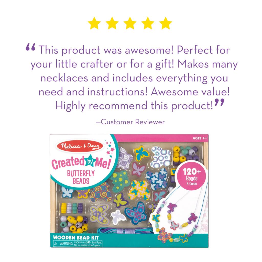 Beads Jewelry Kit Butterfly Melissa&Doug (MD4179) [Item]