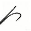20PCS #6-#12 Salmon Double Fly Hooks High Carbon Steel Black Nickel Sharp Barb Streamer Wet Flies Trout Steelhead Fishing Lures