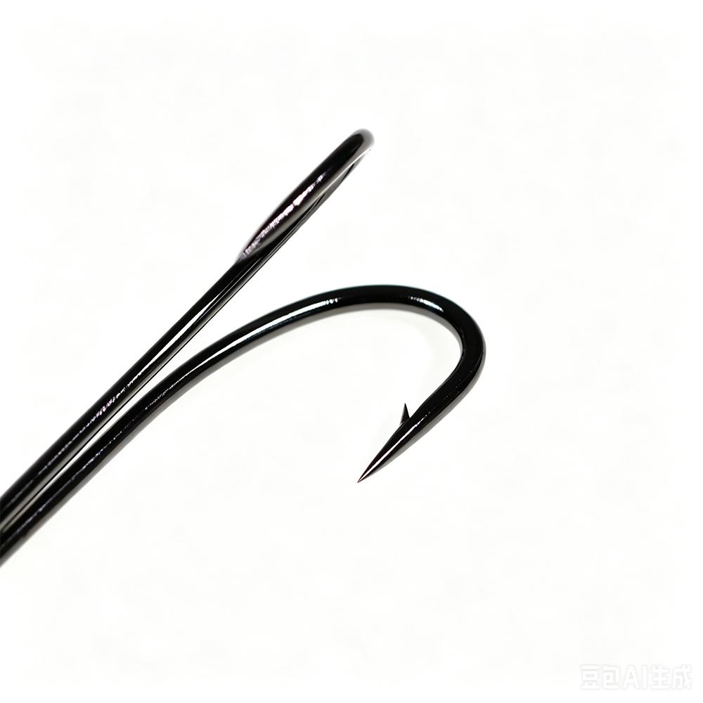 20PCS #6-#12 Salmon Double Fly Hooks High Carbon Steel Black Nickel Sharp Barb Streamer Wet Flies Trout Steelhead Fishing Lures