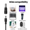 5 In 1 USB To 5V DC Power Cable 5.5 * 2.5mm Jack Charging Cord with 5 Selectable Connector Universal Power Cable for TV Box