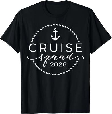 Kryssningsgänget 2026 Sommarlov Matchande Familjekryssning T-shirt unisex T-shirt