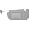 NHILES Driver Left Side Sun Visor Replacement Fits for KIA Sportage 2005-2010 Sunshade Without Light 85202-1F090LX Color Gray