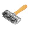 Dough Lattice Roller Stainless Steel Baking Cookies Pie Pizza Roller Cutter with Plastic HandleLattice Roller