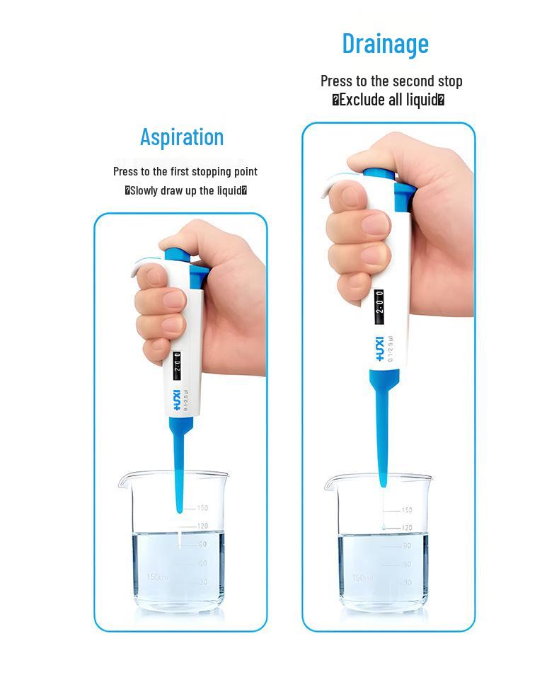 Adjustable Single Channel Micropipette - Shanghai Analysis