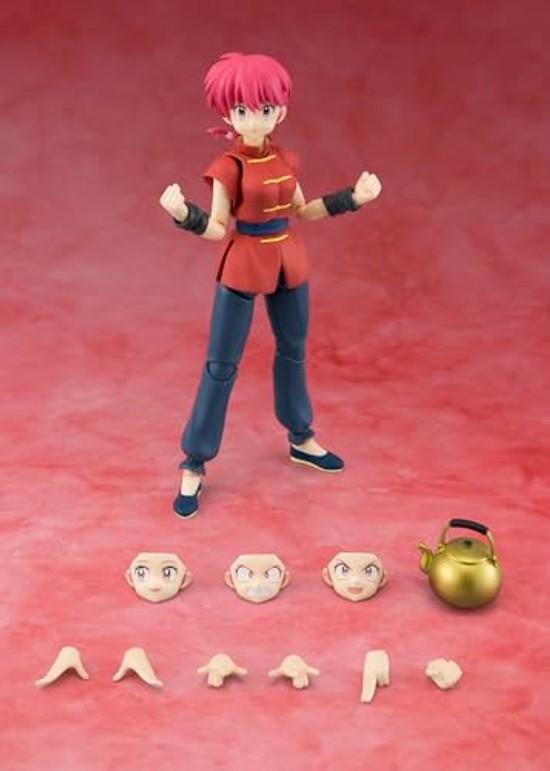 TAMASHII NATIONS S.H. Figuarts Ranma 1/2 approximately 120mm PVC ABS painted movable figure.