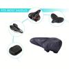 Black Seat Cover 1pc Elastic Bicycle Seat Cover Black Rainproof Seat Protector for Travel & Outdoor Cycling, Bike Seat Cushion