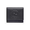 Gucci Classic Logo Litchi Grain Leather Wallet Women wallet Black 598207-A7M0G-1000