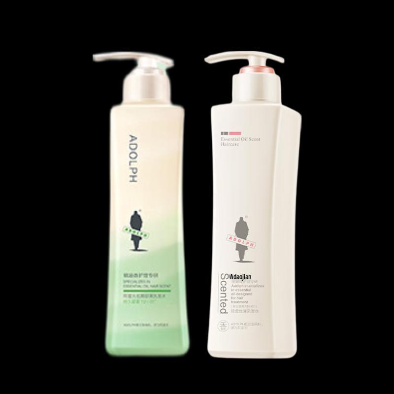 Adolph Anti-Dandruff and Silky Smooth Shampoo Set