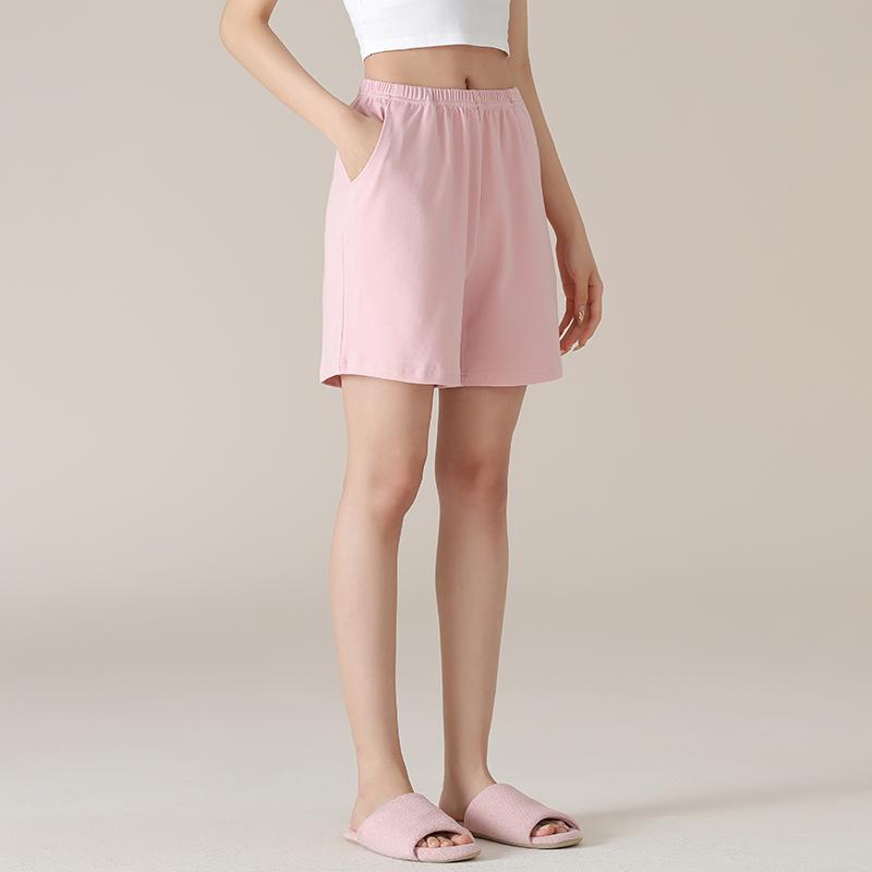 Aifen Teng Women's Loose Fit Cotton Pajama Pants: Summer, Solid Color, Plus Size, Straight Leg, Wear Indoors or Outdoors.