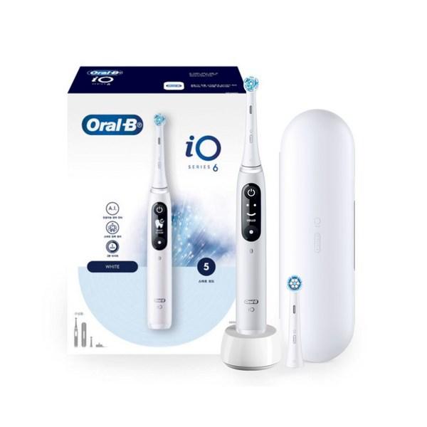 

Электрическая зубная щетка Oralbi IO6, белая, 3753