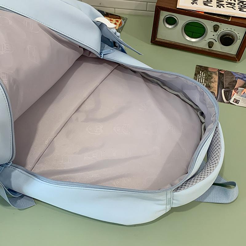 Lightweight Student Schoolbag Women's Large Capacity Travel Backpack Backpack