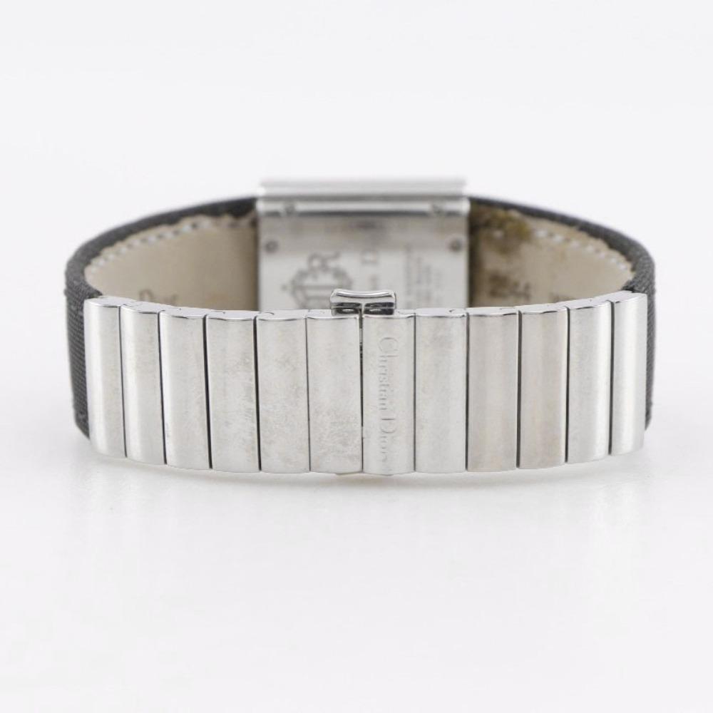 Dior Riva Watches D80-100 SilverDial Stainless Steel/canvas Quartz Analog display Women Used