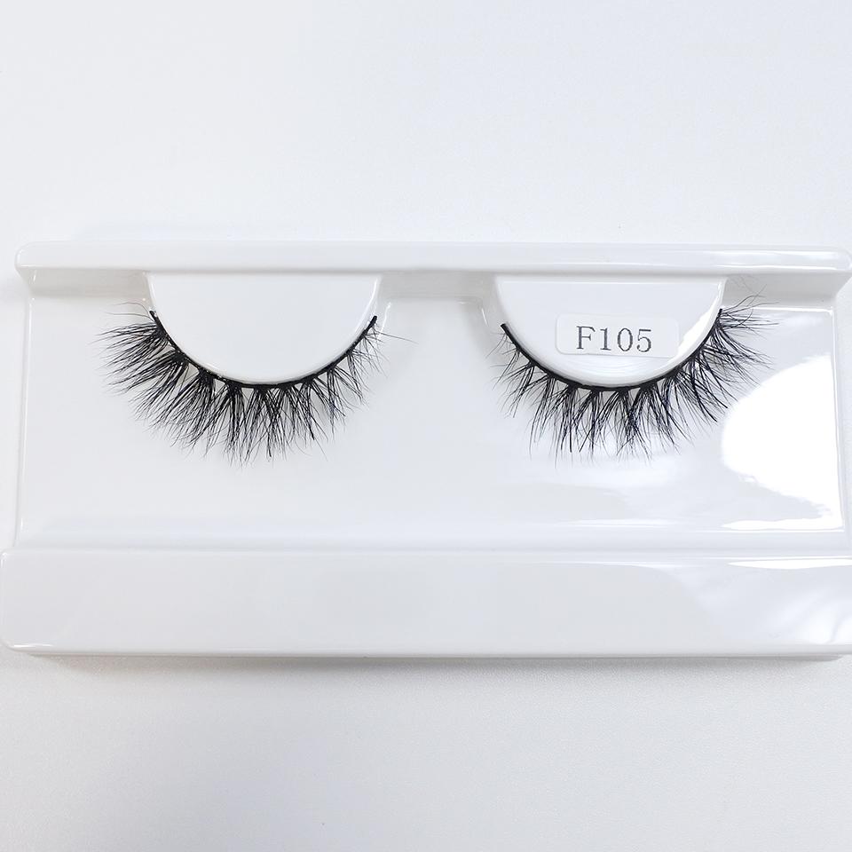 8mm-12mm Natural Mink Lashes New Arrival Short Wispy 3d Mink Eyelashes Wholesale Makeup & Beauty Cat Eye Lashes