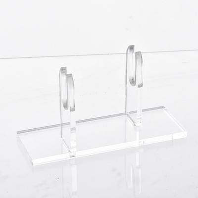 1PC Transparent Acrylic Handheld Fan Display Holder Storage Display Stand Desktop Fan Organizer Performance Props Holder