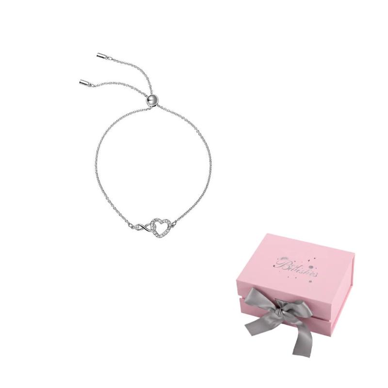 Swarovski Infinity Heart Bracelet F (One