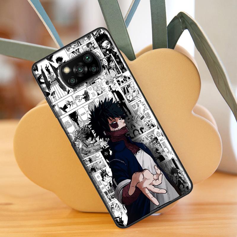 My Hero Academia Dabi BNHA Anime For POCO X3 Pro X3 GT F3 M3 M4 Pro Case For Xiaomi Mi 11 Lite Mi 11T Pro 10T Back Cover