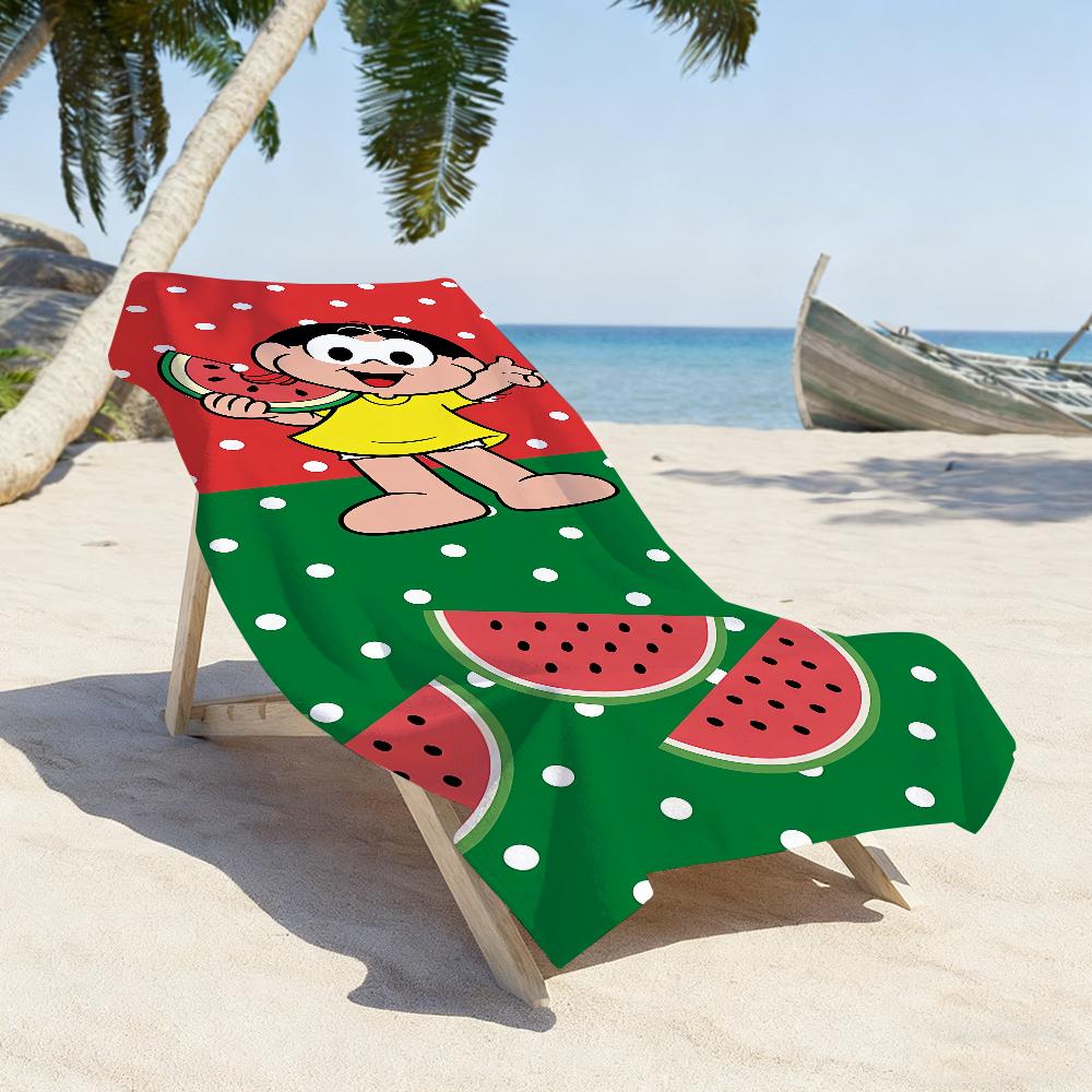 Cute Anime M-Magali Cartoon Towel Soft Pool Gift For Travel Gym Shower Camping Quick Dry Sports Large Beach Towels