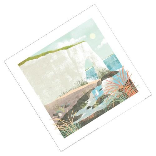 Tall Boy Prints White Cliffs Print