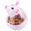 Pet Feeder Cat Toy Mouse Rolling Food Dispenser Bowl with Leakage Feature Funny Training Play Tool And Cats Pet Supplies