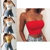 Stylish Women's Striped Crop Top Bustier With Soft And Breathable Fabric For Summer