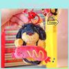 Original Peps Sausage Dog Plush Keychain Adorable Cartoon Dog Accessories Gift