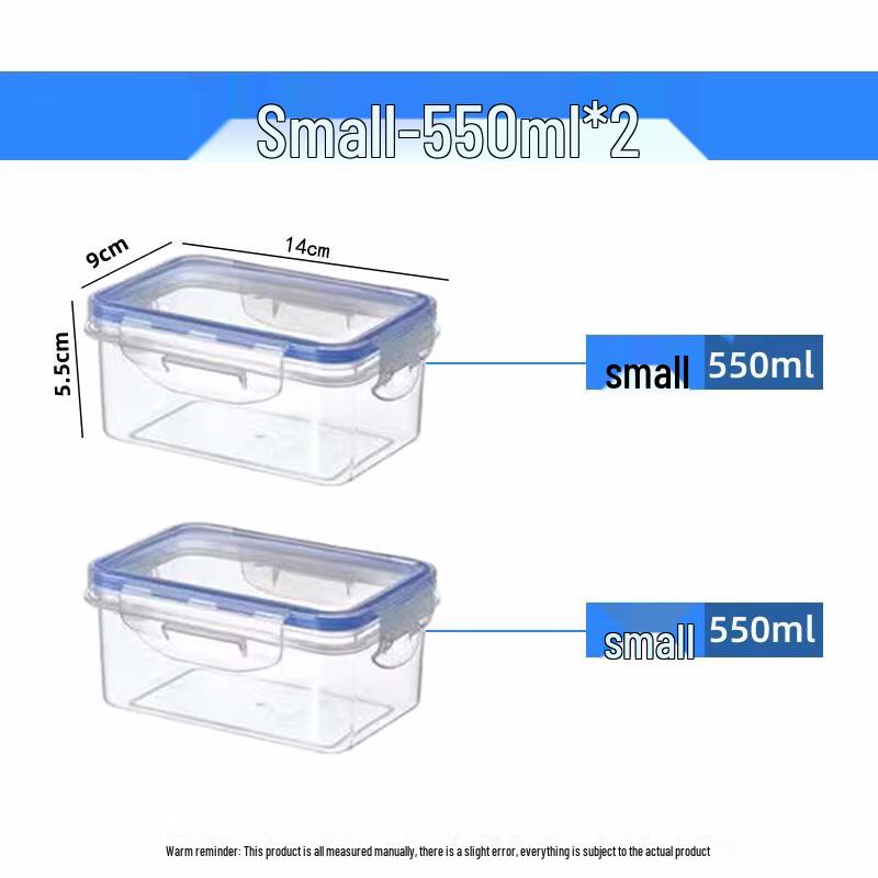 Rectangular Plastic Food Storage Containers