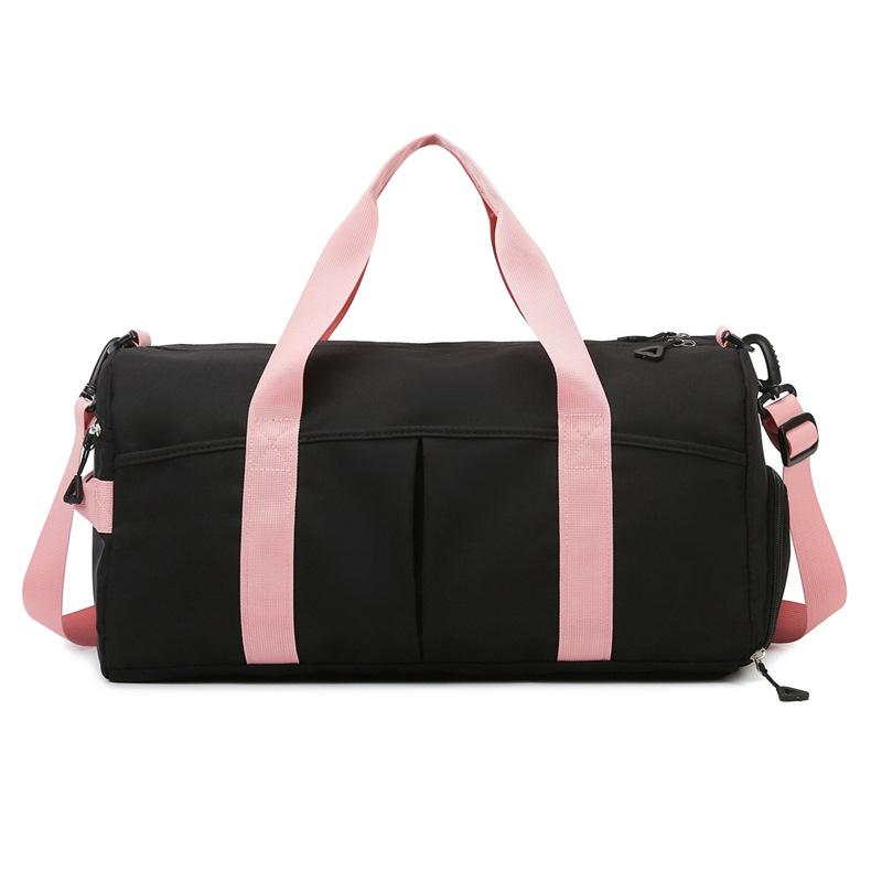 Travel bag, short-distance business trip, large-capacity duffel bag, delivery accommodation, storage bag, boarding can be set, tie rod portable