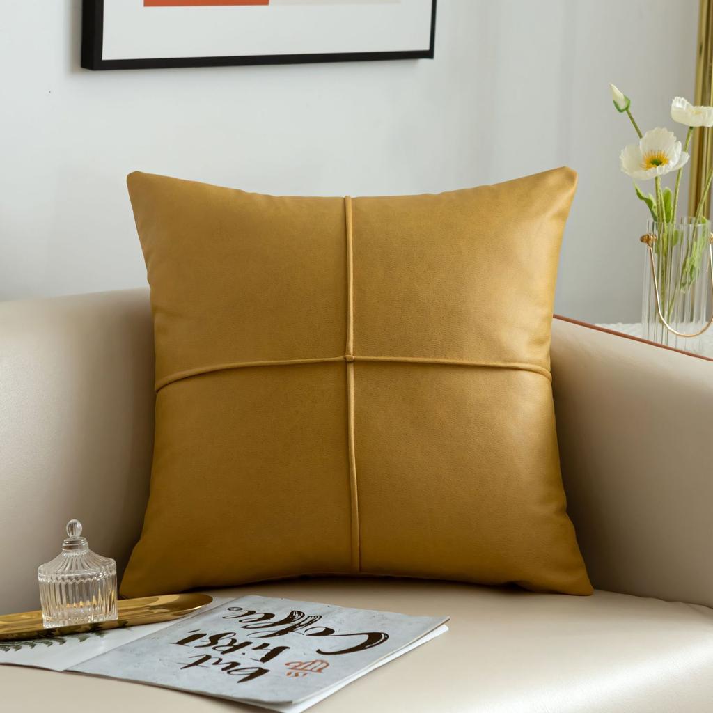 Minimalist Ins Solid Color Technology Cloth Cushion Covers For Home Sofa Bed Throw Pillowcase Living Room Decorative
