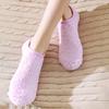 Korallenfleece Bootssocken Bodensocken Dicke Socken Einleger Fleecegefütterte Socken Indoor Yoga Socken