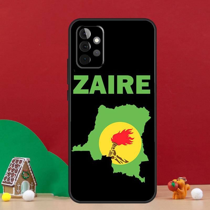 Zaire Flag Case For Samsung Galaxy A56 A33 A13 A36 A23 A52 A32 A12 A54 A34 A14 A16 A53 A15 A35 A55 A17