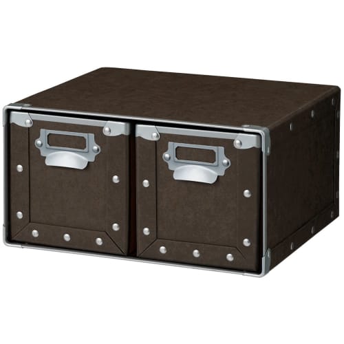 Nakabayashi CD Case 2 Rows Brown FBD-NC201S