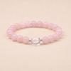 Rose Quartz Crystal Love Fulfillment Bracelet for Women [COAI]